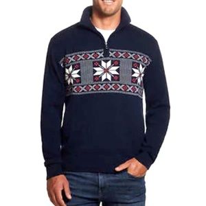 Weatherproof Vintage Men's 1/4
Zip Sweater
